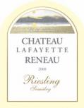 Chateau LaFayette Reneau - Semi Dry Riesling New York 2021 (750ml)