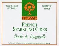 Duch Longueville - French Sparkling Cider No Alcohol