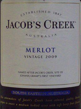 Jacobs Creek - Merlot South Eastern Australia NV (750ml) (750ml)
