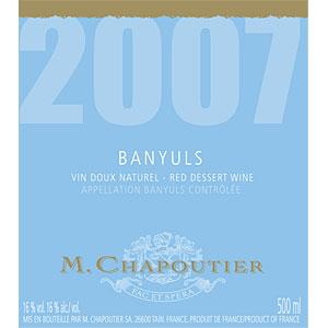 M. Chapoutier - Banyuls 2017 (500ml) (500ml)