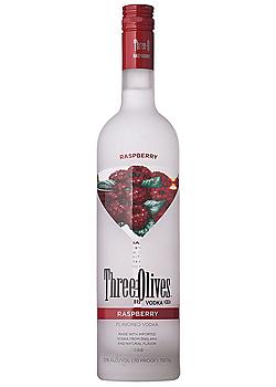 Three Olives - Raspberry Vodka (1L) (1L)