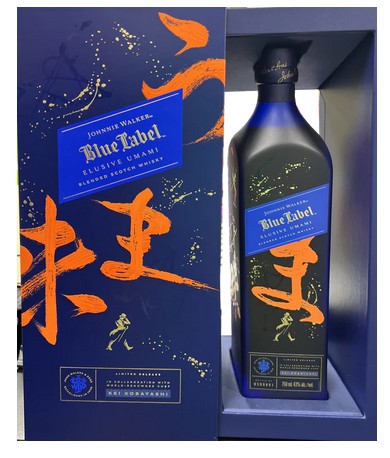 Johnnie Walker - Elusive Umami Edition Blue Label Scotch (750ml)