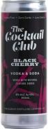 Albany Distilling Co. - The Cocktail Club Black Cherry Vodka & Soda (4 pack 355ml cans)
