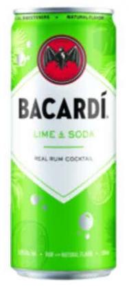 Bacardi - Lime & Soda (4 pack 355ml cans) (4 pack 355ml cans)