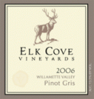 Elk Cove - Pinot Gris Willamette Valley 2022 (750ml)