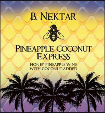 B. Nektar - Pineapple Coconut Express Mead (375ml) (375ml)