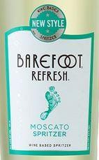 Barefoot - Refresh Moscato Spritzer NV (4 pack cans) (4 pack cans)