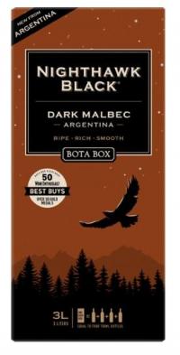 Bota Box - Nighthawk Black Dark Malbec NV (3L) (3L)