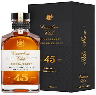 Canadian Club - Chronicles 45 Year The Icon Blended Canadian Whisky Issue No 5 (750ml) (750ml)
