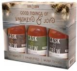 Cask And Crew - Rye, Ginger Spice & Walnut Toffee Whiskey Combo 375ml 3-pack 0 (9456)