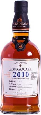 Foursquare - 12 Year Exceptional Cask Selection Single Blended Rum 2010 Mark XXI (750ml) (750ml)