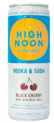 High Noon - Sun Sips Black Cherry Vodka & Soda (4 pack 355ml cans) (4 pack 355ml cans)