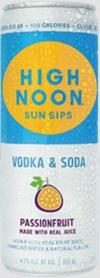 High Noon - Sun Sips Passionfruit Vodka & Soda (355ml can) (355ml can)