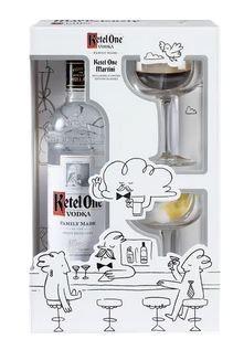 Ketel One - Vodka 750ml Gift Set (750ml) (750ml)