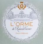 L'Orme De Rauzan Gassies - Haut Medoc 2016 (750)