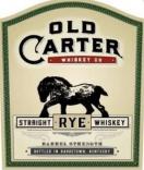 Old Carter Whiskey Co. - Batch No. 12 Small Batch Straight Rye 0 (750)