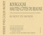 Pierre Yves Colin Morey - Au Bout Du Monde Hautes Cotes De Beaune Bourgogne Blanc 2021 (750)