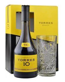 Torres - 10 Year Brandy 750ml Gift Set (750ml) (750ml)