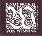 Von Winning - Pinot Noir II 2015 (750)