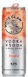 White Claw Spirits - Peach Vodka Seltzer 0 (44)